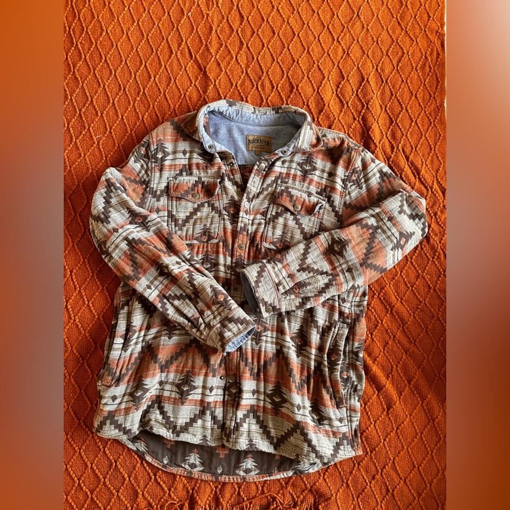 Pearl Snap Shirt Jacket